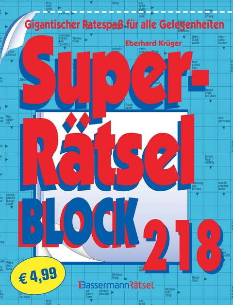 Superr&auml;tselblock 218 - Eberhard Kr&uuml;ger