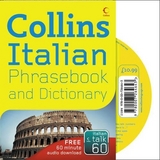 Collins Italian Phrasebook and Dictionary with CD Pack - 