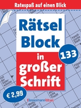 R&auml;tselblock in gro&szlig;er Schrift 133 (5 Exemplare &agrave; 2,99 &euro;) - Eberhard Kr&uuml;ger