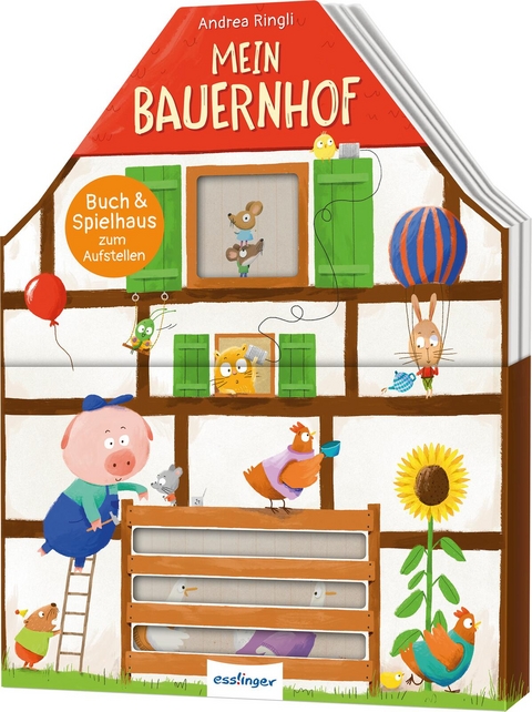 Buch & Spielhaus zum Aufstellen: Mein Bauernhof