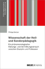 Wissenschaft der Heil- und Sonderp&auml;dagogik - Philipp Seitzer