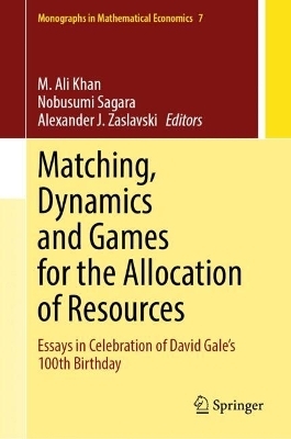 Matching, Dynamics and Games for the Allocation of Resources