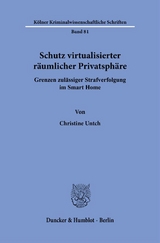 Schutz virtualisierter r&auml;umlicher Privatsph&auml;re - Christine Untch