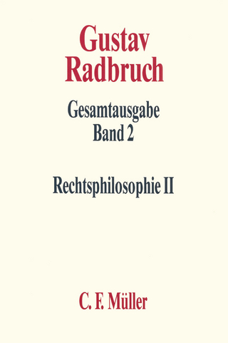 Gustav Radbruch Gesamtausgabe