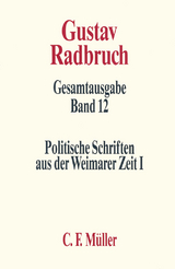 Gustav Radbruch Gesamtausgabe - Alessandro Baratta