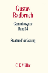 Gustav Radbruch Gesamtausgabe - Hans-Peter Schneider