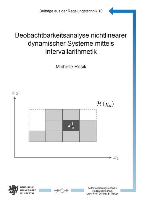 Beobachtbarkeitsanalyse nichtlinearer dynamischer Systeme mittels Intervallarithmetik - Michelle Rosik