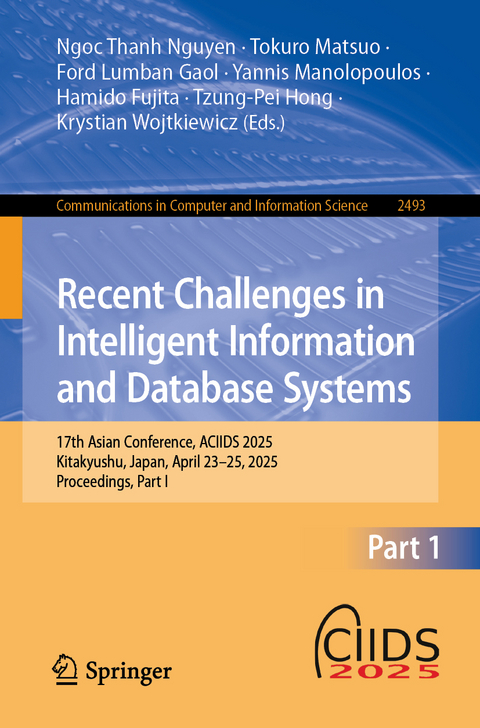 Recent Challenges in Intelligent Information and Database Systems - 