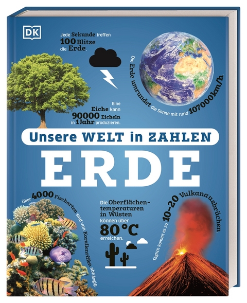 Unsere Welt in Zahlen. Erde - Richard Mead, Alicia Williamson, William Potter