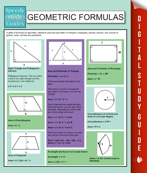 Geometric Formulas - Speedy Publishing