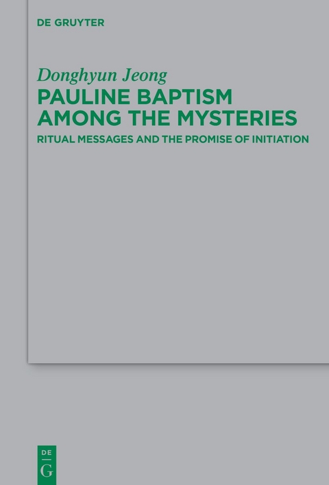 Pauline Baptism among the Mysteries - Donghyun Jeong