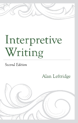 Interpretive Writing - Alan Leftridge