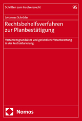 Rechtsbehelfsverfahren zur Planbest&auml;tigung - Johannes Schr&ouml;der