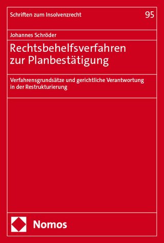 Rechtsbehelfsverfahren zur Planbestätigung