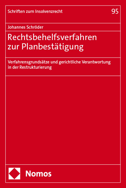 Rechtsbehelfsverfahren zur Planbest&auml;tigung - Johannes Schr&ouml;der