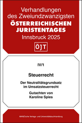 Steuerrecht Der Neutralit&auml;tsgrundsatz im Umsatzsteuerrecht - Karoline Spies