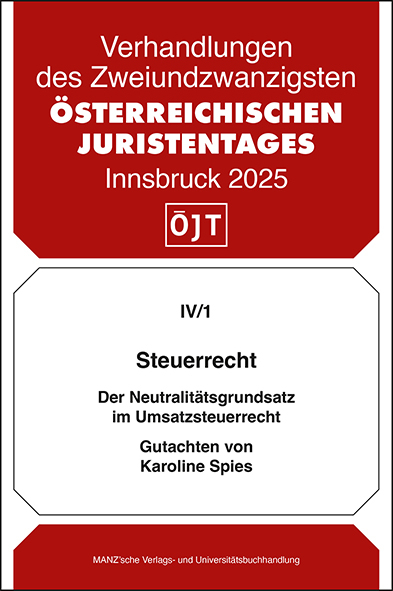 Steuerrecht Der Neutralit&auml;tsgrundsatz im Umsatzsteuerrecht - Karoline Spies
