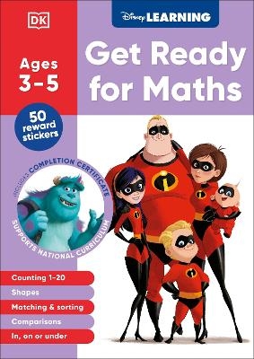 Disney Learning Get Ready for Maths (Ages 3-5) -  Dk
