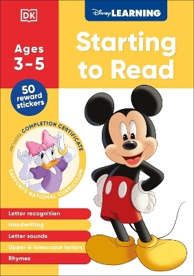 Disney Learning Starting to Read (Ages 3-5)
