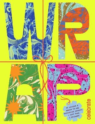 WRAP: Celebrate - Gift Wrapping Paper Book with Gift Tags - Sweet Hearts Press