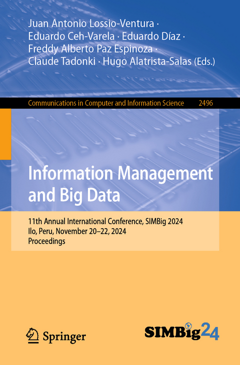 Information Management and Big Data - 