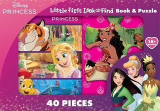 Disney Princess: Little First Look and Find Book & Puzzle