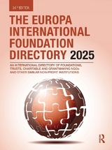 The Europa International Foundation Directory 2025 - Publications, Europa