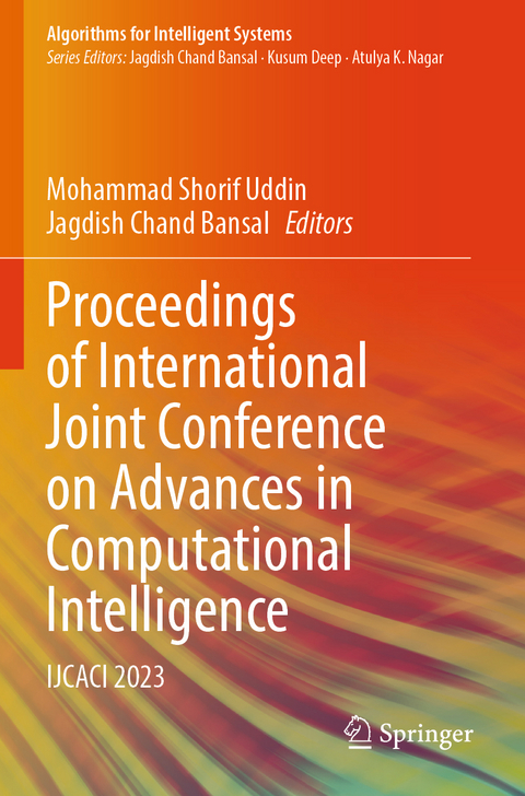 Proceedings of International Joint Conference on Advances in Computational Intelligence - 