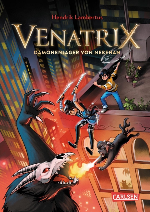 Venatrix 1: Venatrix - D&auml;monenj&auml;ger von nebenan - Hendrik Lambertus
