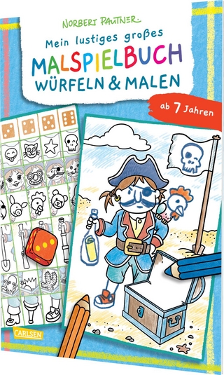 Mein lustiges großes Malspielbuch: Würfeln & Malen (ab 7 Jahren)