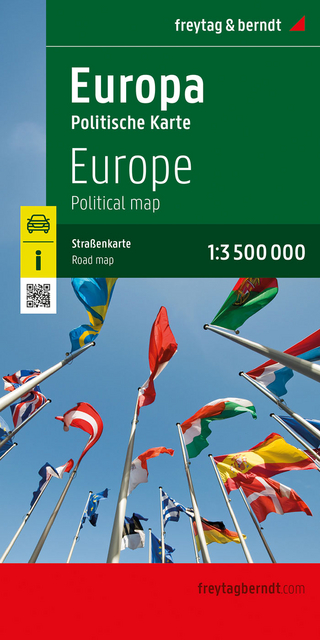 Europa politisch, Straßenkarte 1:3.500.000, freytag & berndt
