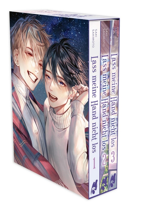 Lass meine Hand nicht los Sammelschuber (inklusive Band 1-3) - Saki Sakimoto