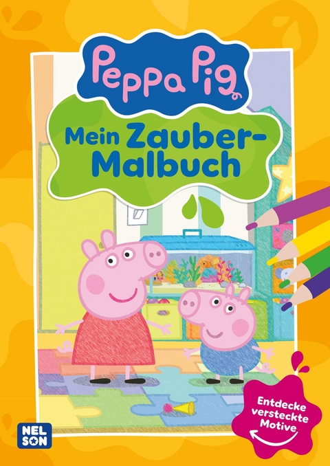 Peppa Wutz Ausmalbilder: Mein Zauber-Malbuch