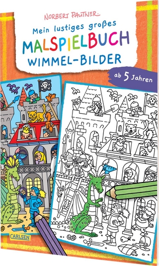 Mein lustiges großes Malspielbuch: Wimmel-Bilder (ab 5 Jahren)