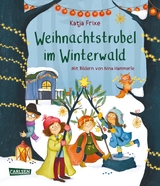 Weihnachtstrubel im Winterwald - Katja Frixe