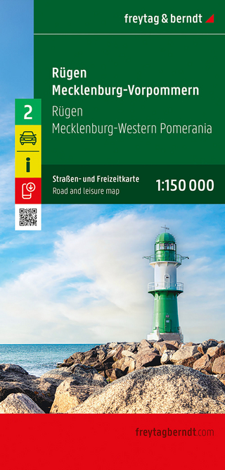 Rügen - Mecklenburg-Vorpommern, Straßen- und Freizeitkarte 1:150.000, freytag & berndt