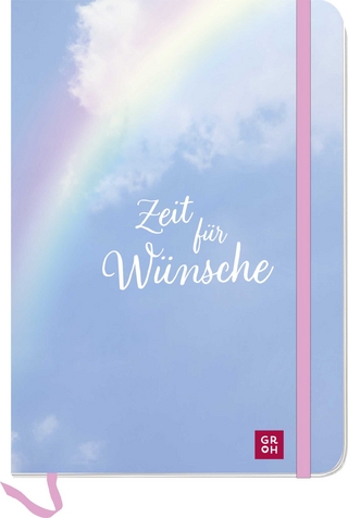 Notizbuch Zeit für Wünsche Regenbogen