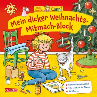 Conni Gelbe Reihe (Beschäftigungsbuch): Mein dicker Weihnachts-Mitmach-Block
