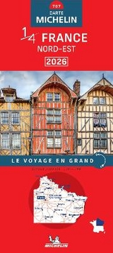 Northeastern France 2026 - Michelin National Map 707 - Michelin