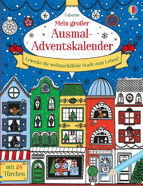 Mein gro&szlig;er Ausmal-Adventskalender - Mary Cartwright