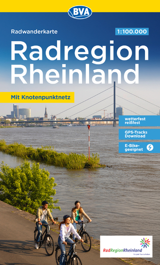 BVA Radwanderkarte Die schönsten Radtouren in der RadRegion Rheinland 1:100.000, reiß- und wetterfest, GPS-Tracks Download, E-Bike geeignet, mit Knotenpunktnetz und ausgewählten Themenrouten