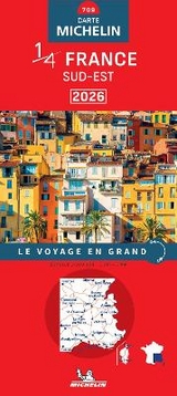 Southeastern France 2026 - Michelin National Map 709 - Michelin