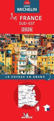 Southeastern France 2026 - Michelin National Map 709 -  Michelin