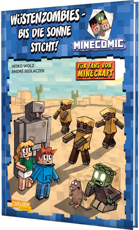 W&uuml;stenzombies &ndash; bis die Sonne sticht! F&uuml;r Fans von Minecraft - Heiko Wolz
