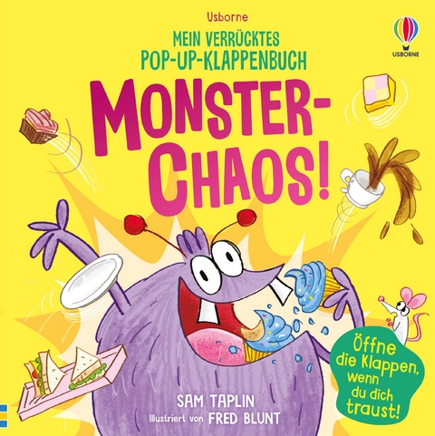 Mein verr&uuml;cktes Pop-up-Klappenbuch: Monster-Chaos! - Sam Taplin