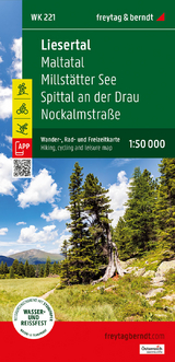 Liesertal, Wander-, Rad- und Freizeitkarte 1:50.000, freytag & berndt, WK 221 - 