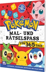 Pok&eacute;mon Activity-Buch: Mal- und R&auml;tselspa&szlig; f&uuml;r 365 Tage