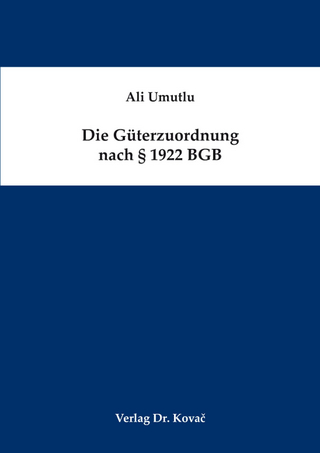 Die Güterzuordnung nach § 1922 BGB
