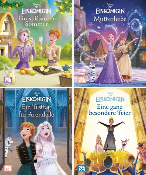 Nelson Mini-B&uuml;cher: Disney Die Eisk&ouml;nigin 21-24 (Einzel/WWS)
