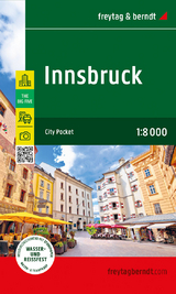 Innsbruck, Stadtplan 1:8.000, freytag & berndt - 